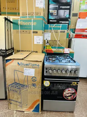 Blueflame Cooker 3gas 1electric 50x60cm