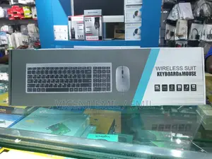 Wireless Keyboard With a Mouse 1