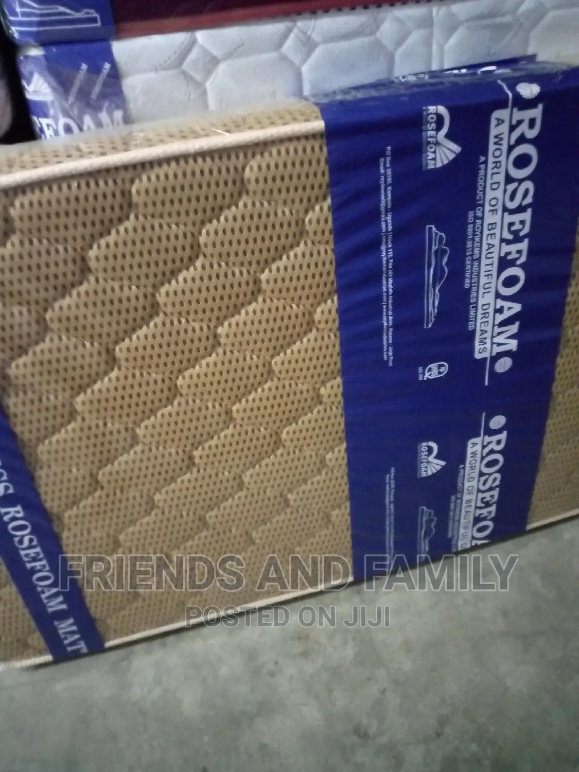 Rose Foam Mattress 6*3*6.Inches