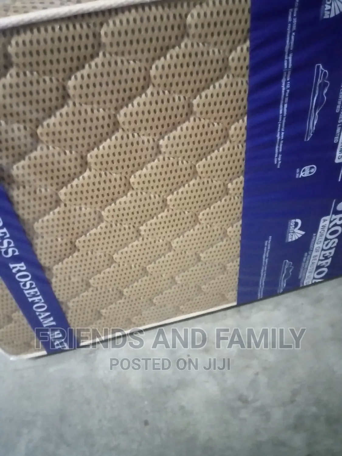 Rose Foam Mattress 6*3*6.Inches
