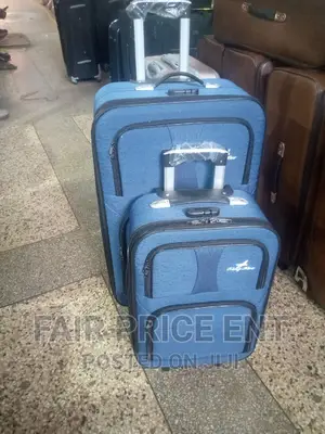 Cloth Suitcase.Medium.( Blue)
