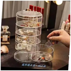 Rotating Jewelry Storage Rack