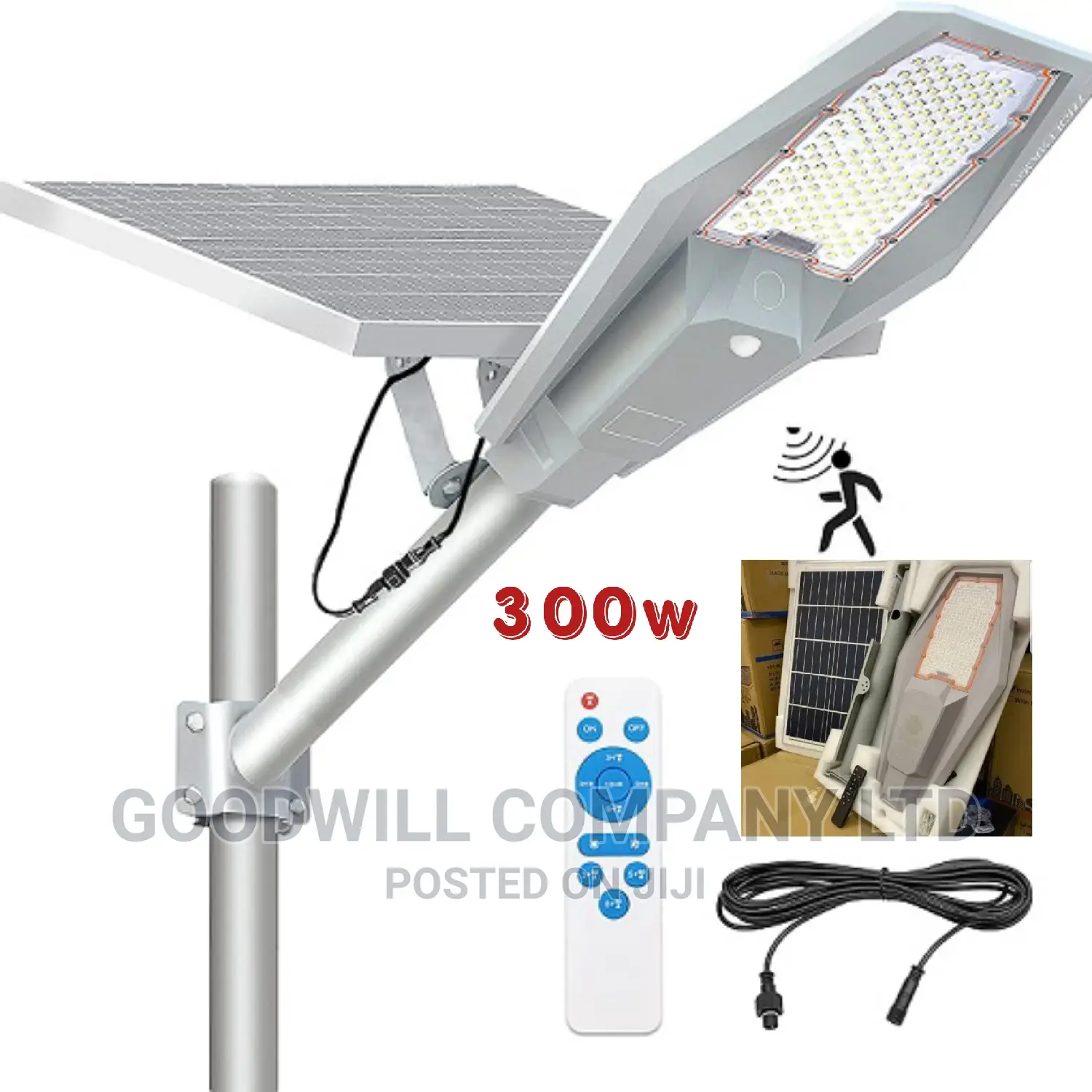 300w Solar Street Light / 300w Solar Security Light Class A