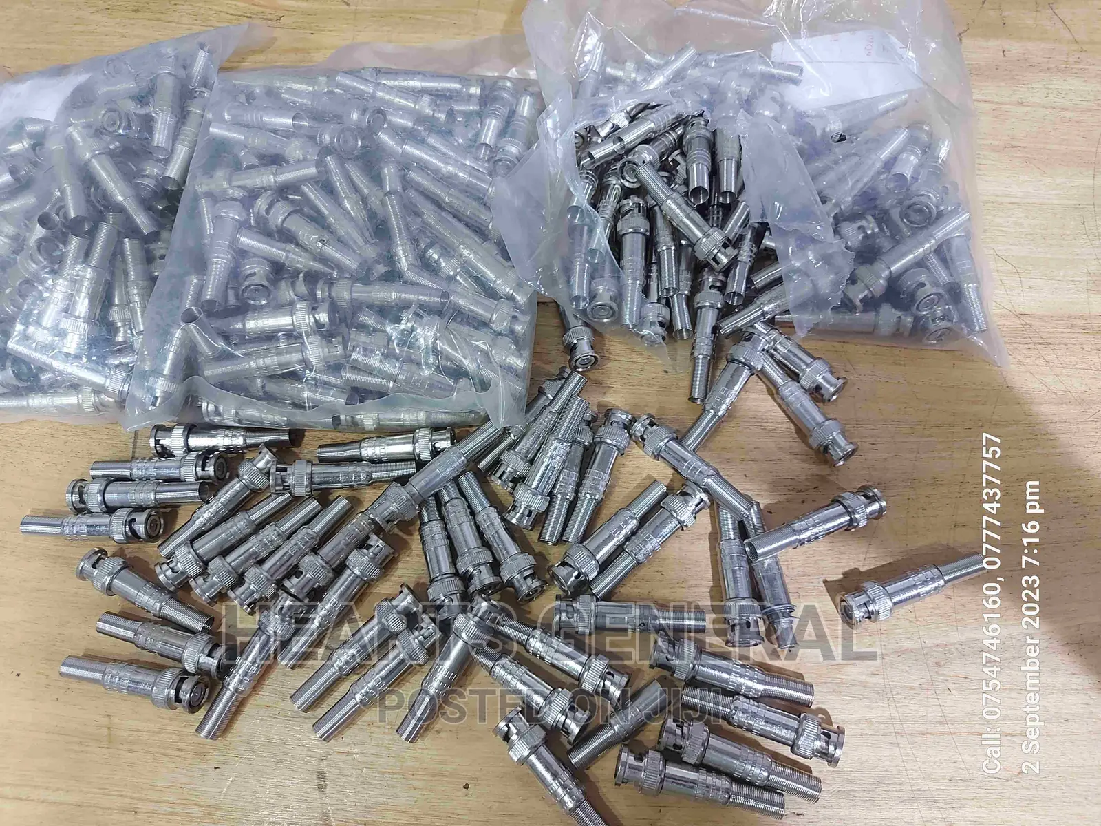 BNC Connectors for CCTV Cameras