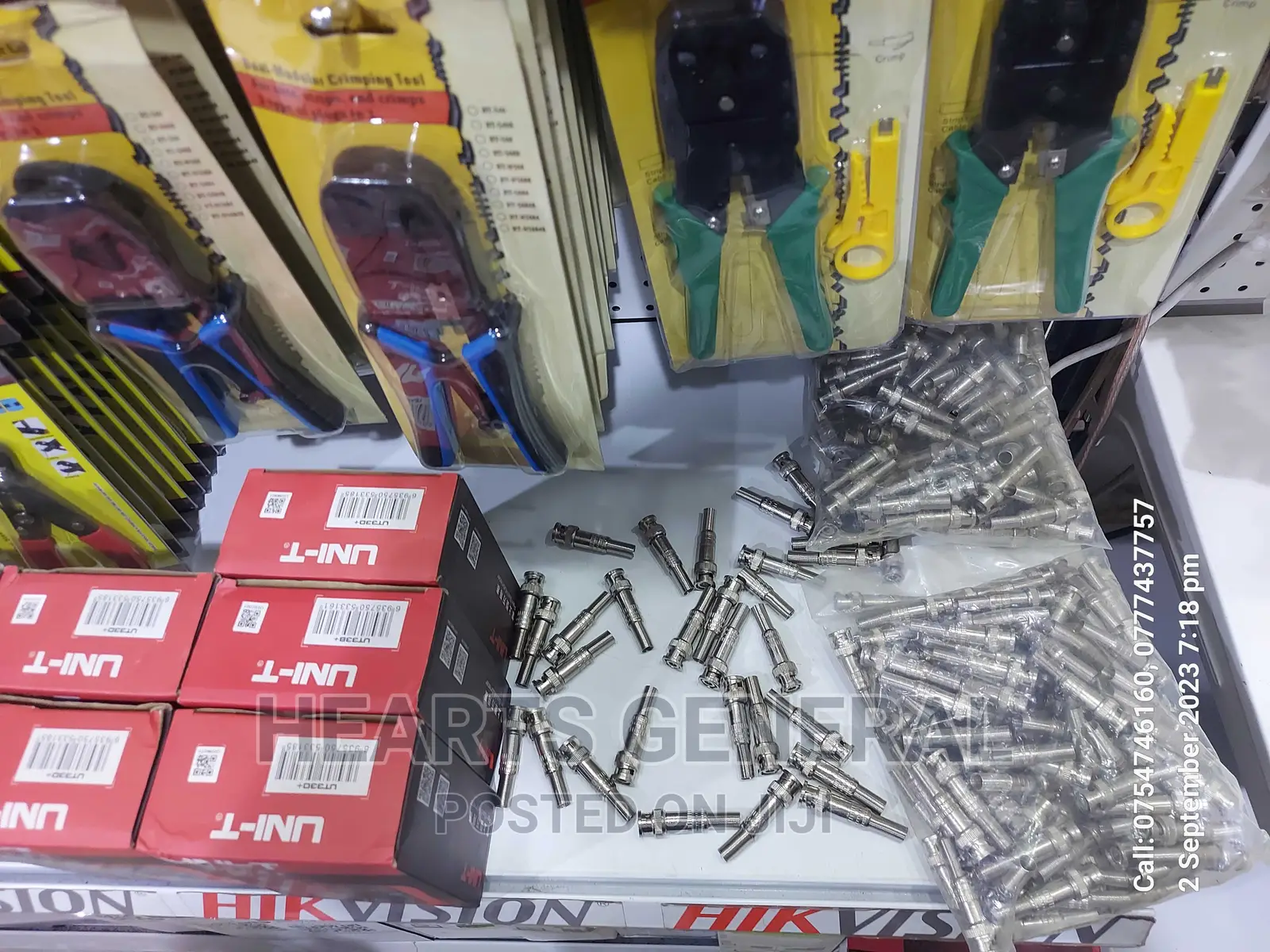 BNC Connectors for CCTV Cameras