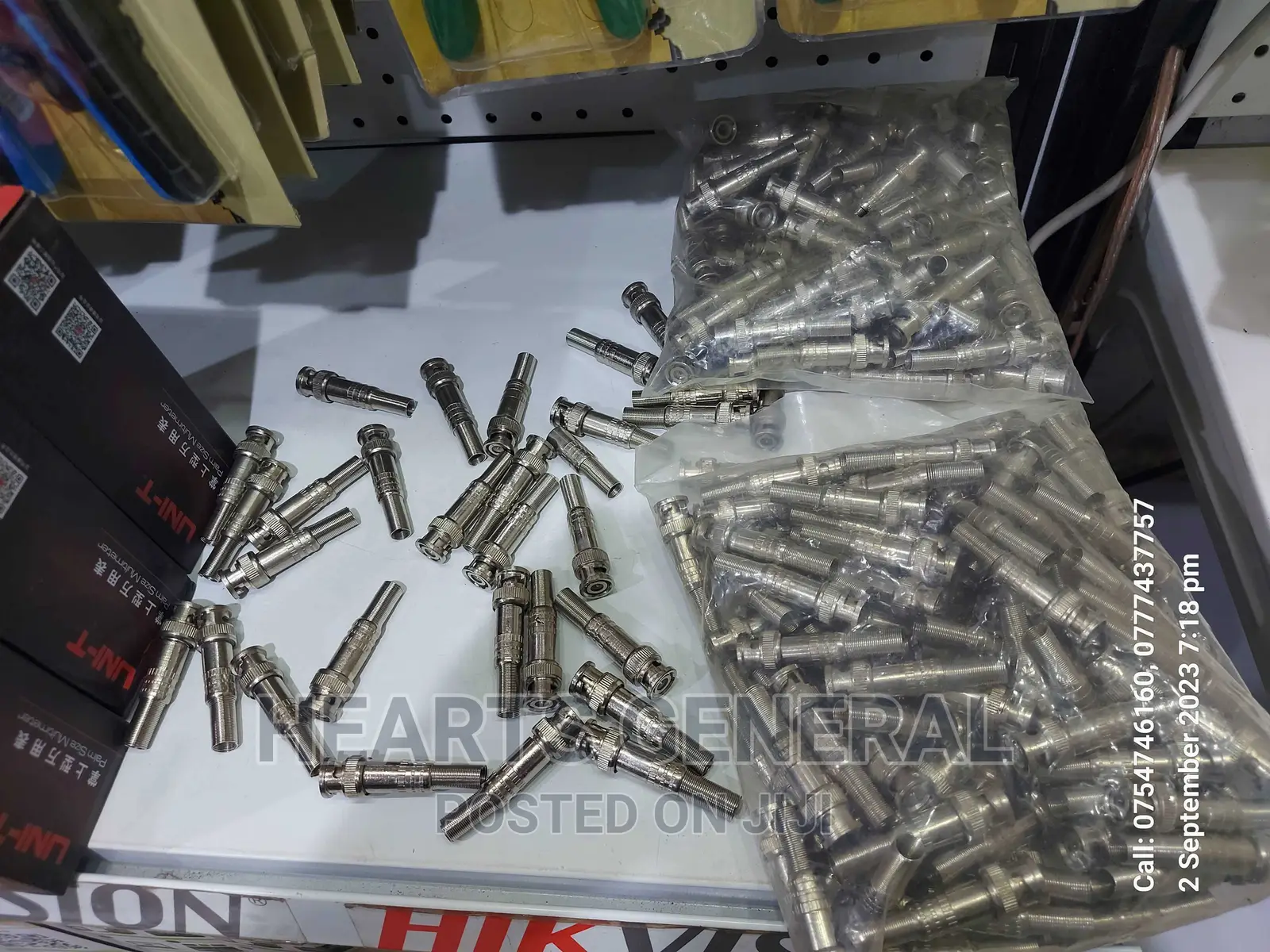 BNC Connectors for CCTV Cameras