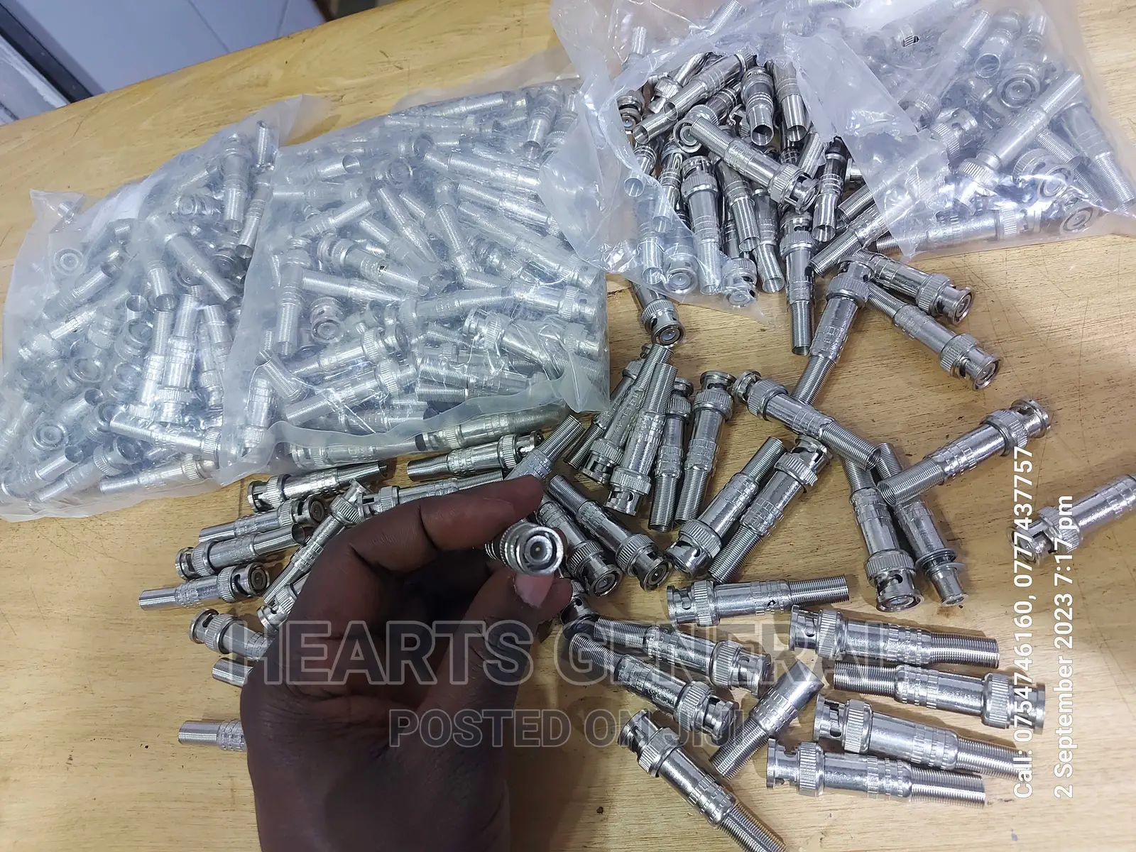 BNC Connectors for CCTV Cameras
