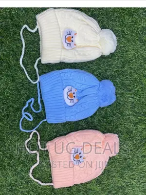 3pcs Baby Caps/Headgears- Colour May Vary