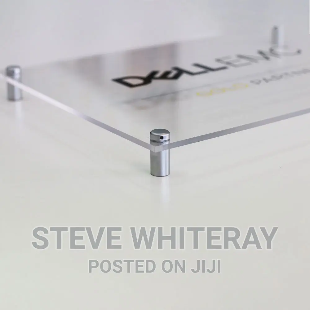 Office Transparent Wall Logo, and Acrylic