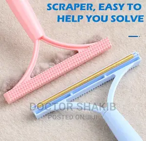 Double Sided and Headed Lint Remover Clothes Scraper