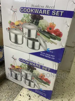 Heavy Stainless Steel Serving Cookware Dishes 30,32,34cm