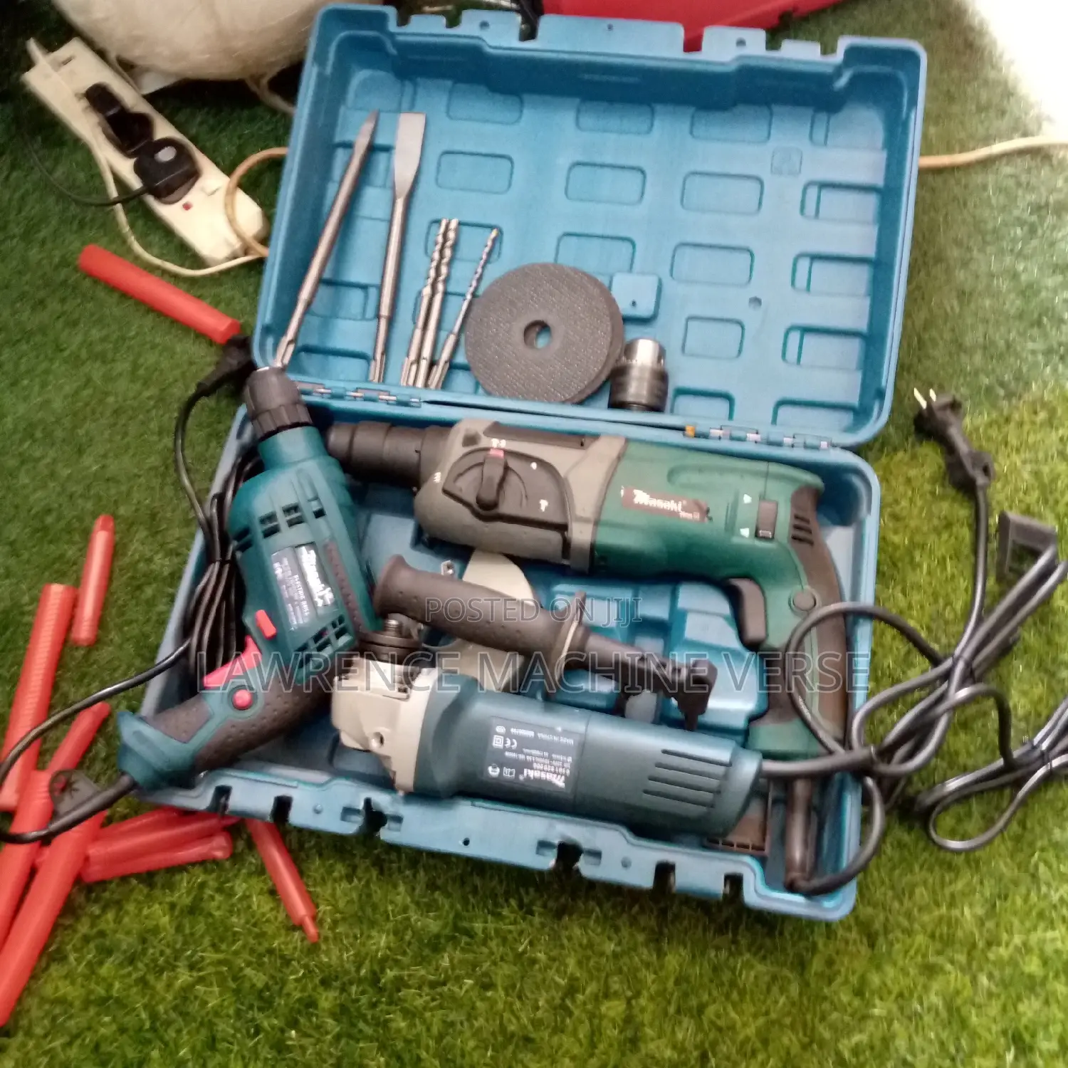 Drill Set and Grinder