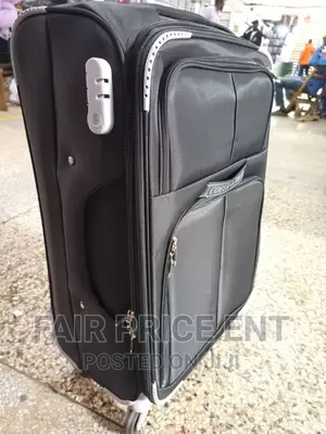 Original Cloth Suitcase.Medium.( Black)