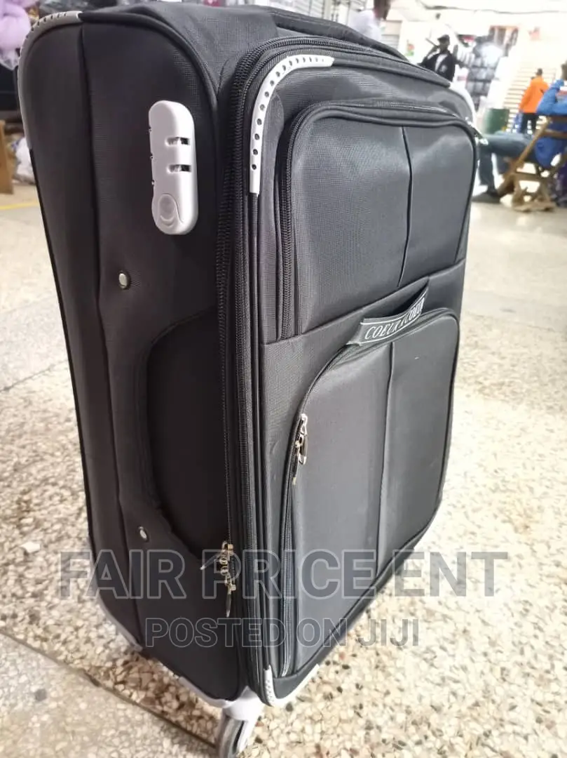 Original Cloth Suitcase.Medium.( Black)