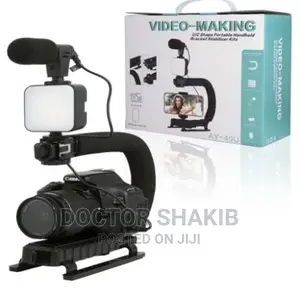 Portable Camera Stabilizer, Fill Light, Microphone Bracket