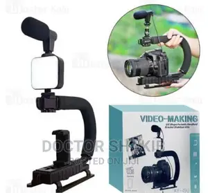 Portable Camera Stabilizer, Fill Light, Microphone Bracket