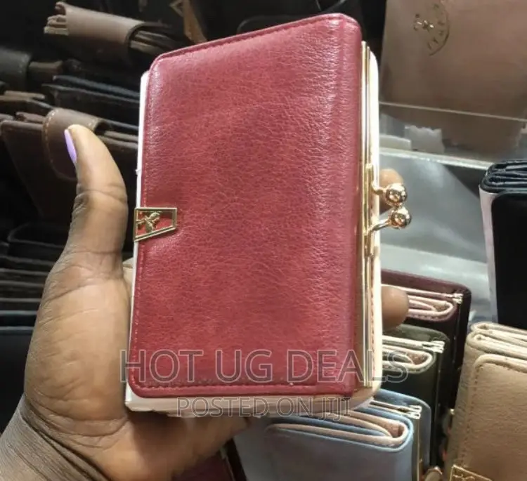 Ladies Money Purse Wallet- Maroon