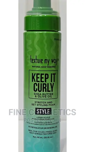 Texture My Way Keep It Curl Curling Styling Foam Wrap Mousse
