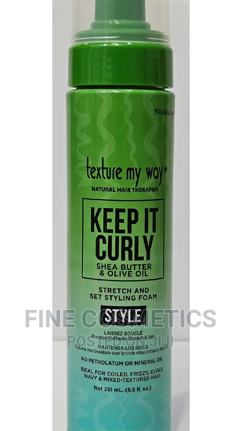 Texture My Way Keep It Curl Curling Styling Foam Wrap Mousse