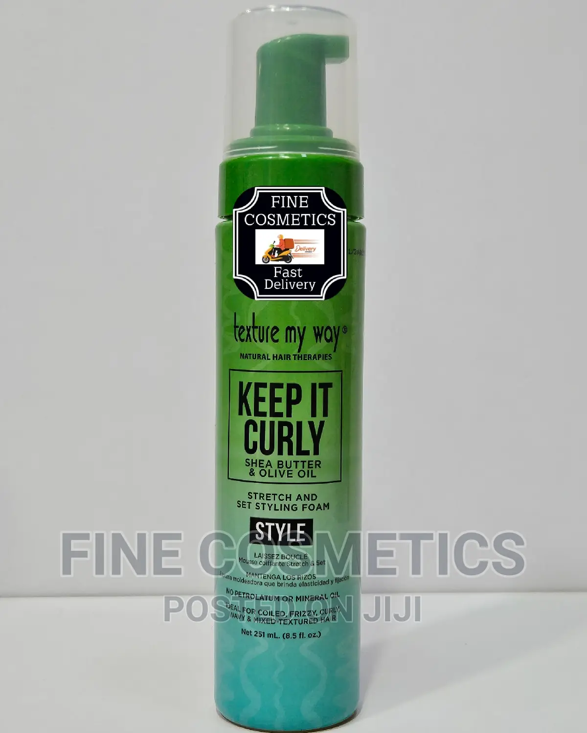 Texture My Way Keep It Curl Curling Styling Foam Wrap Mousse