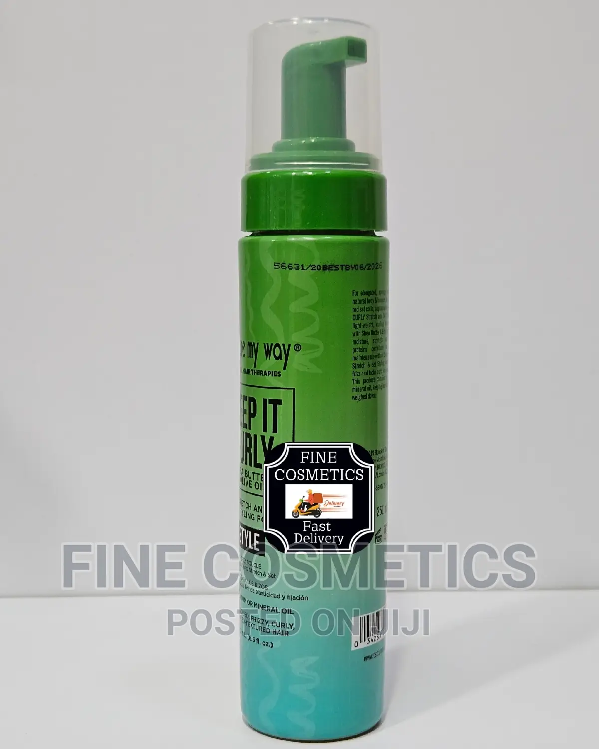 Texture My Way Keep It Curl Curling Styling Foam Wrap Mousse