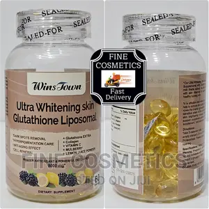 Ultra Skin Whitening Liposomal Glutathione + Collagen 60caps