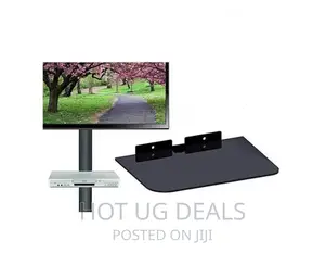 Decoder DVD Player Wall Mount Holder - Black