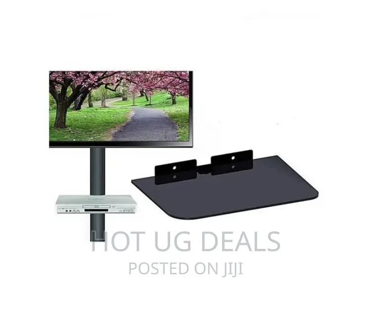 Decoder DVD Player Wall Mount Holder - Black