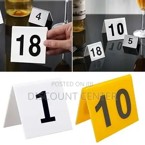 Restaurant Table Numbers