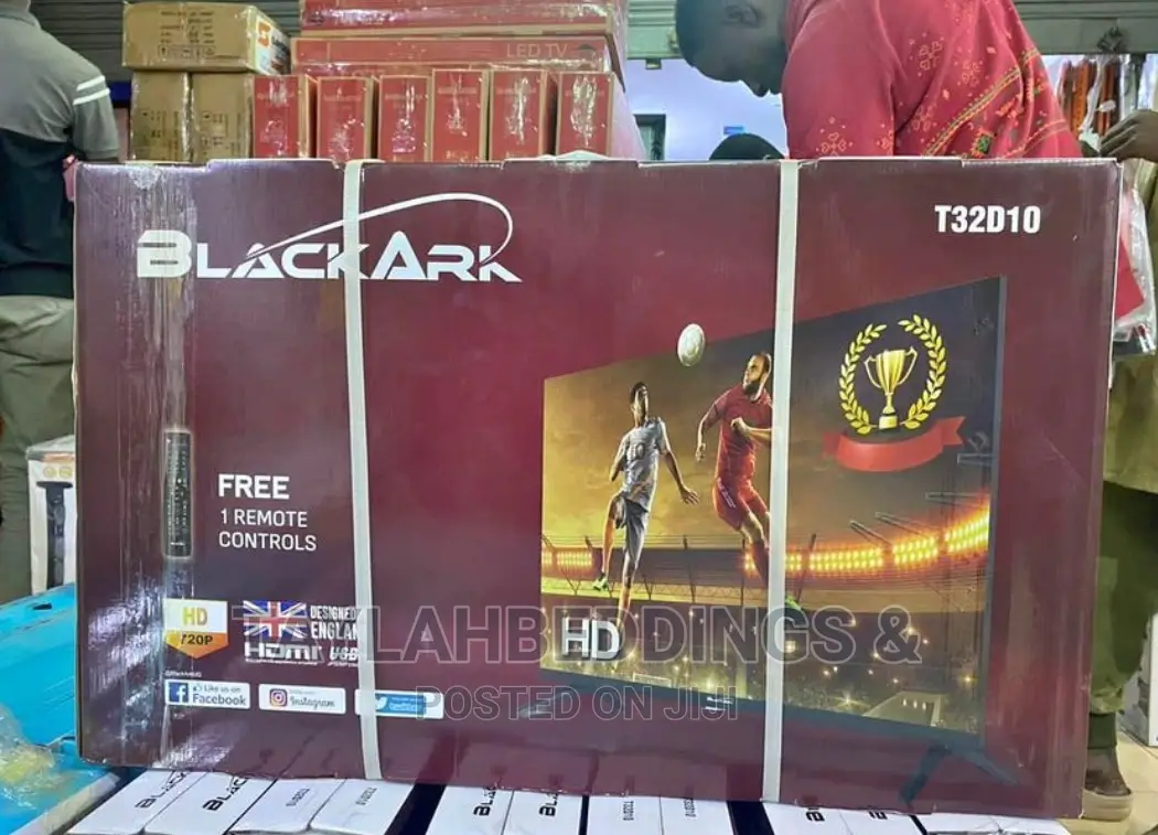 Black Ark 32 Inch TV With Inbuilt Free to Air Decoder