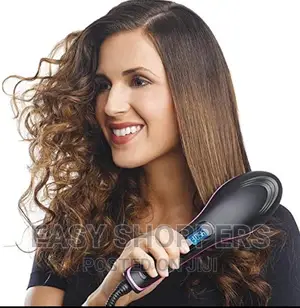 Brush Hair Straightener Comb