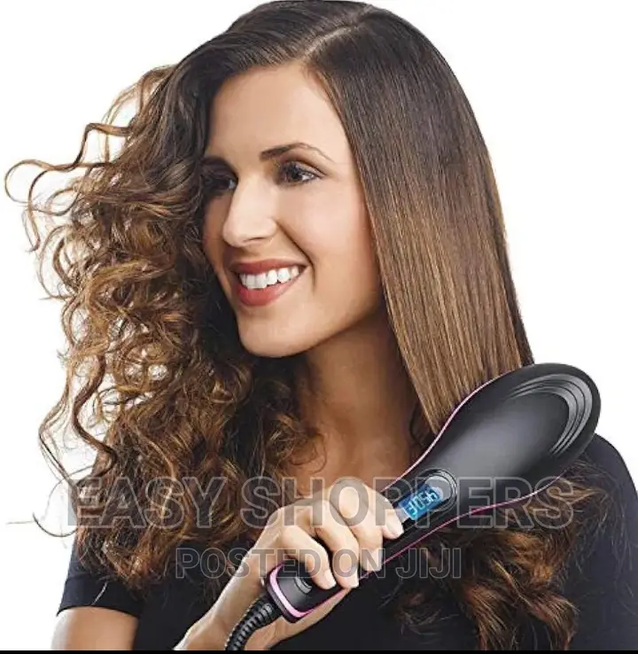 Brush Hair Straightener Comb