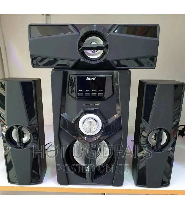AILIPU 3.1 Multimedia Bluetooth Speaker System SP - Black