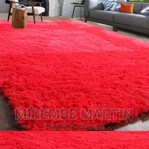 Red in Color Center Carpet