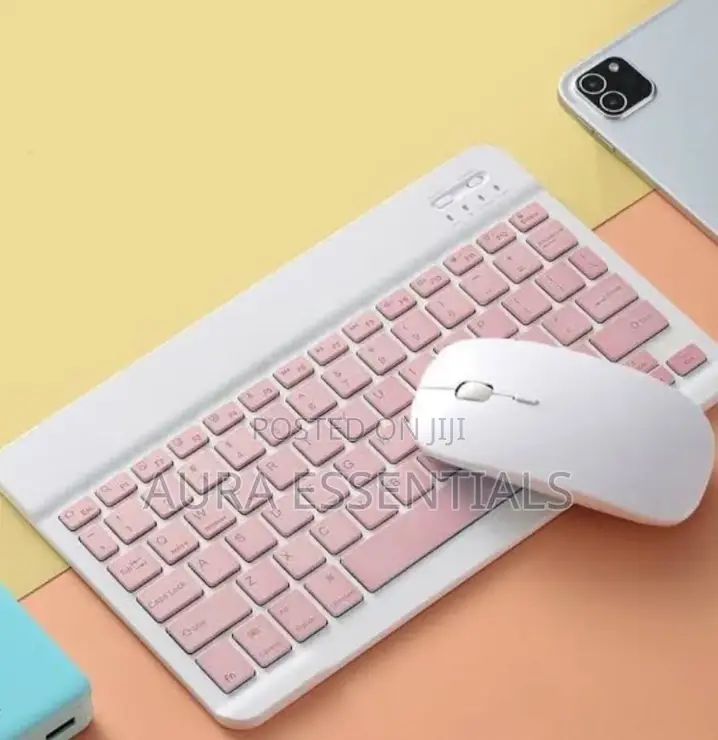 Portable Wireless Keyboard Mouse Combo/ Bluetooth Keyboard