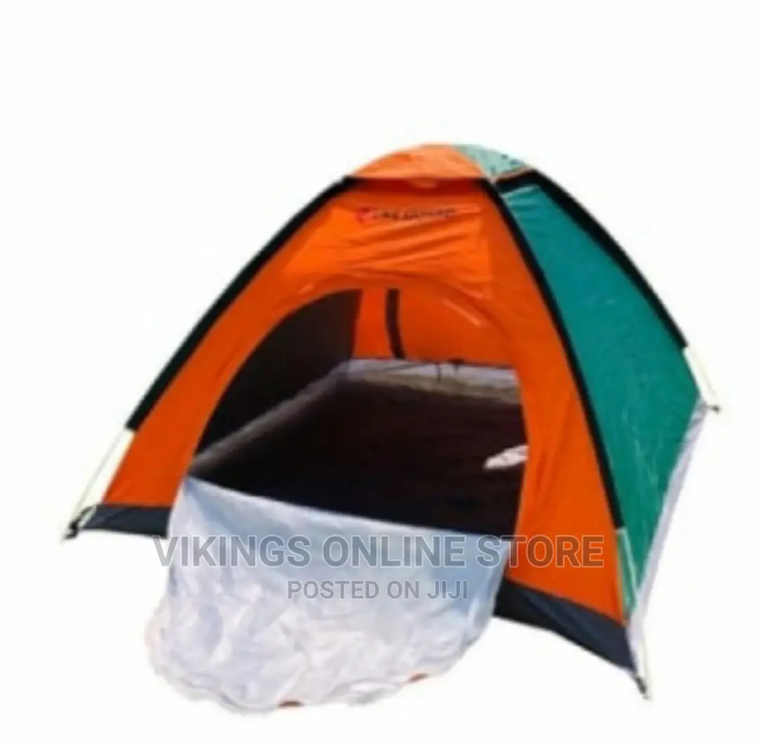 2 to 4 People Camping Tent Multicolor