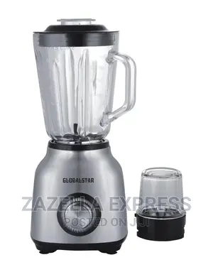 Global Star Juice Blender 1.5litres 2 in 1 Stainless Steel