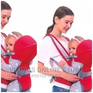 Two Stripes Carrier With Attachable Hip Seat Baby Carrier
