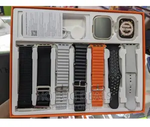 Full Screen Smart Watch With 7 Straps For Android Ios
