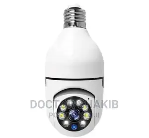 3600 Panoramic WIFI IR IP E27 Light Bulb Smart Camera 1080p