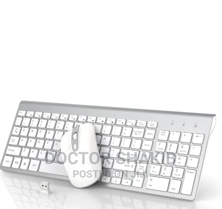 2 in 1 Wireless Keyboard and Mouse Combo