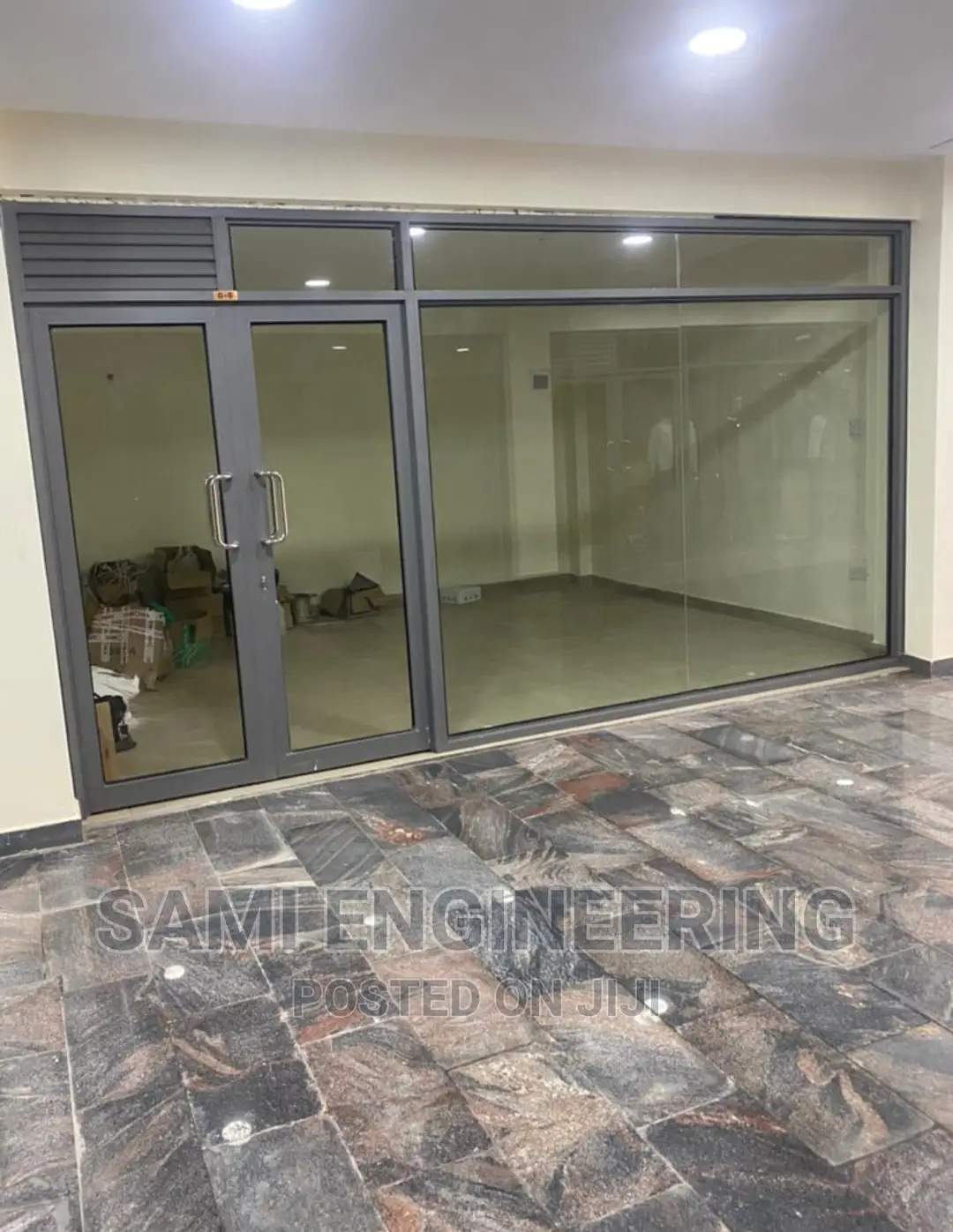 Aluminum Shop Front Door
