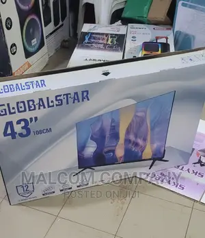 43 Inches Globalstar Smart TV/ Frameles