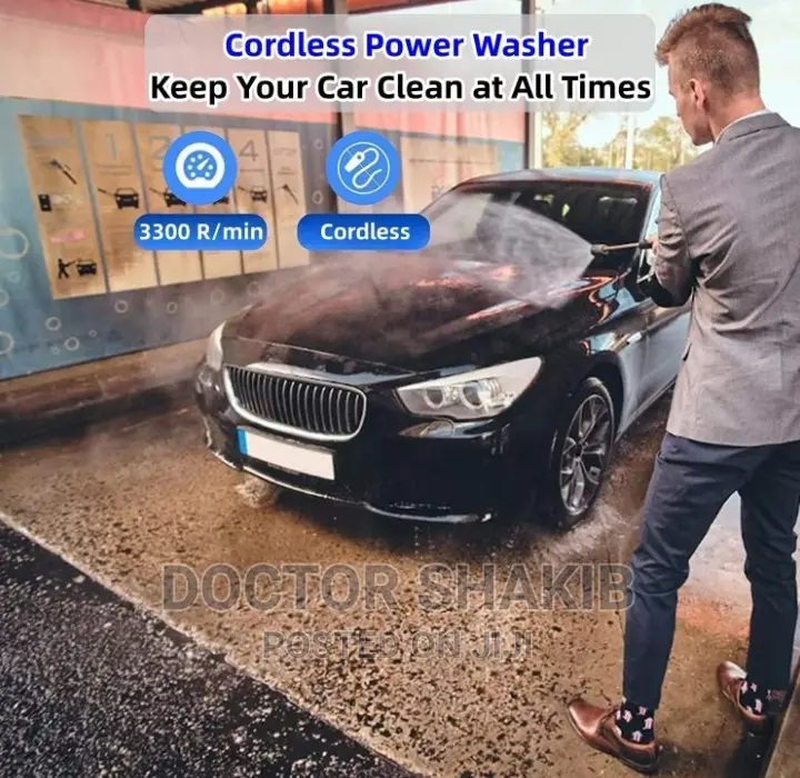 High Strength Cordless Pressure Car Washer