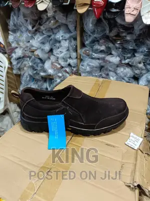 Coffee Brown Leather Loafers