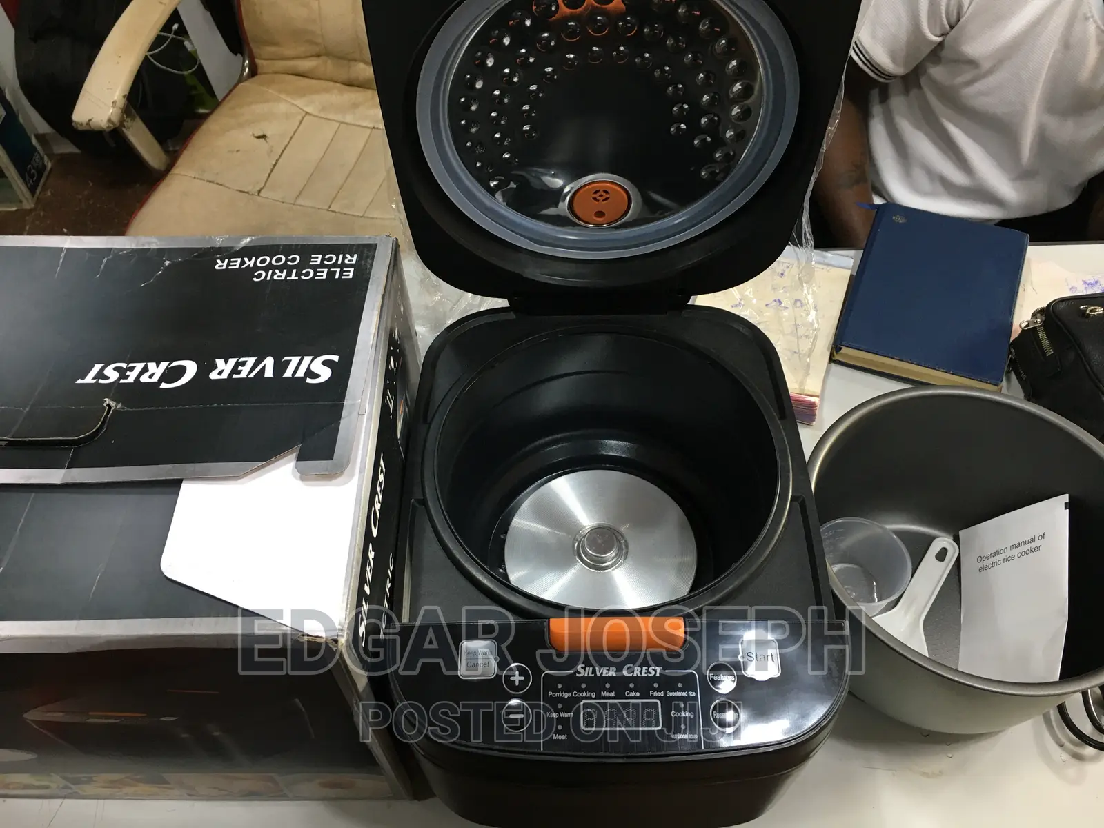 5L Rice Cooker Silver Crest