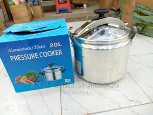 GENERIC 20litres Ordinary Pressure Cookers \\ Aluminium/32cm
