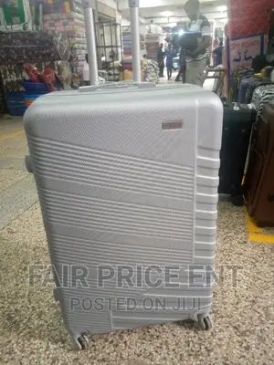 Classy Vip Executive Plastic Suitcase.Large.( Gray)