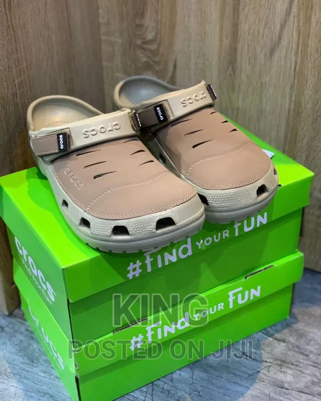 Leather Crocs on Discount