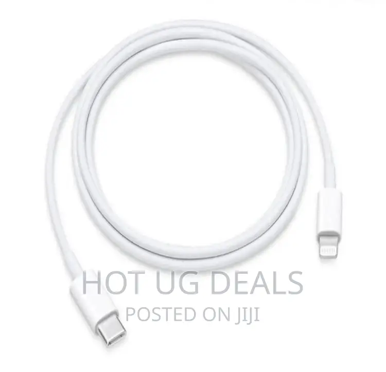 USB Type-C to iPhone 20W Fast Charge Cable - White
